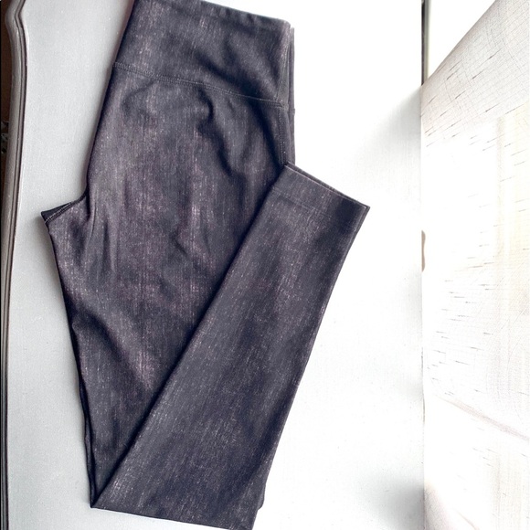 90 Degree by Reflex Charcoal Wash Leggings - Picture 2 of 7